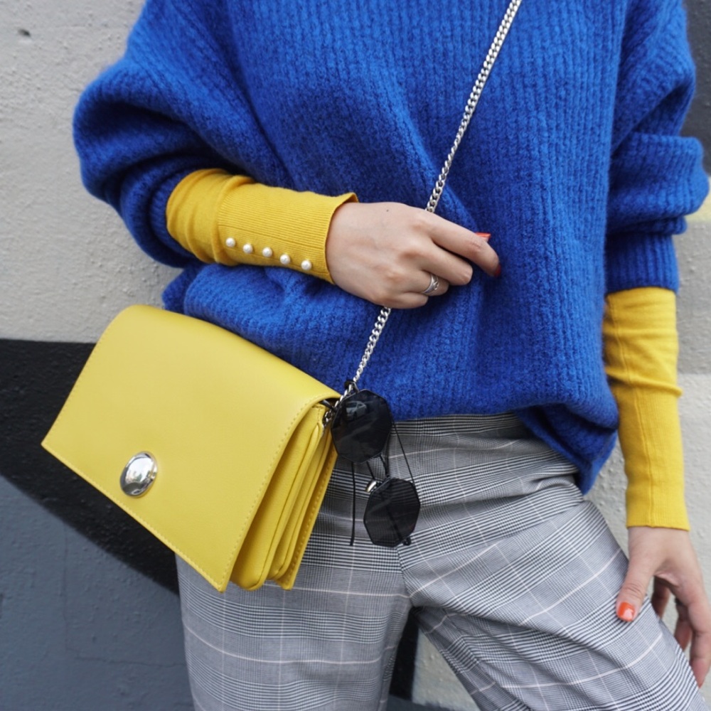 Mustard yellow crossbody
